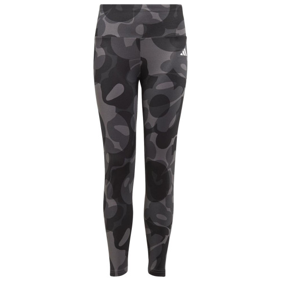 Adidas Παιδικό κολάν Essentials Aeroready Seasonal Print High-Waist 7/8 Leggings